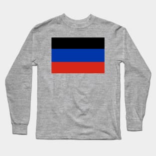 Donetsk People's Republic flag Long Sleeve T-Shirt